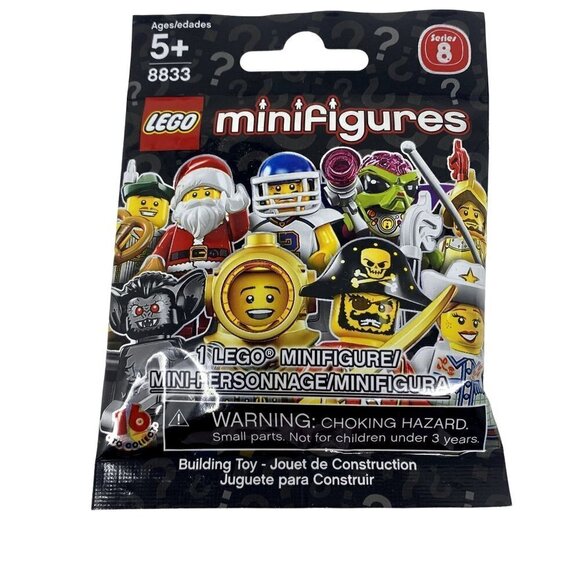 LEGO® Minifigures, Series 8 #8833 Collectible Random Pack - Picture 4 of 6